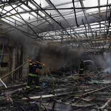 Ukraine Hit by One of the Largest Russian Drone Swarms of the War