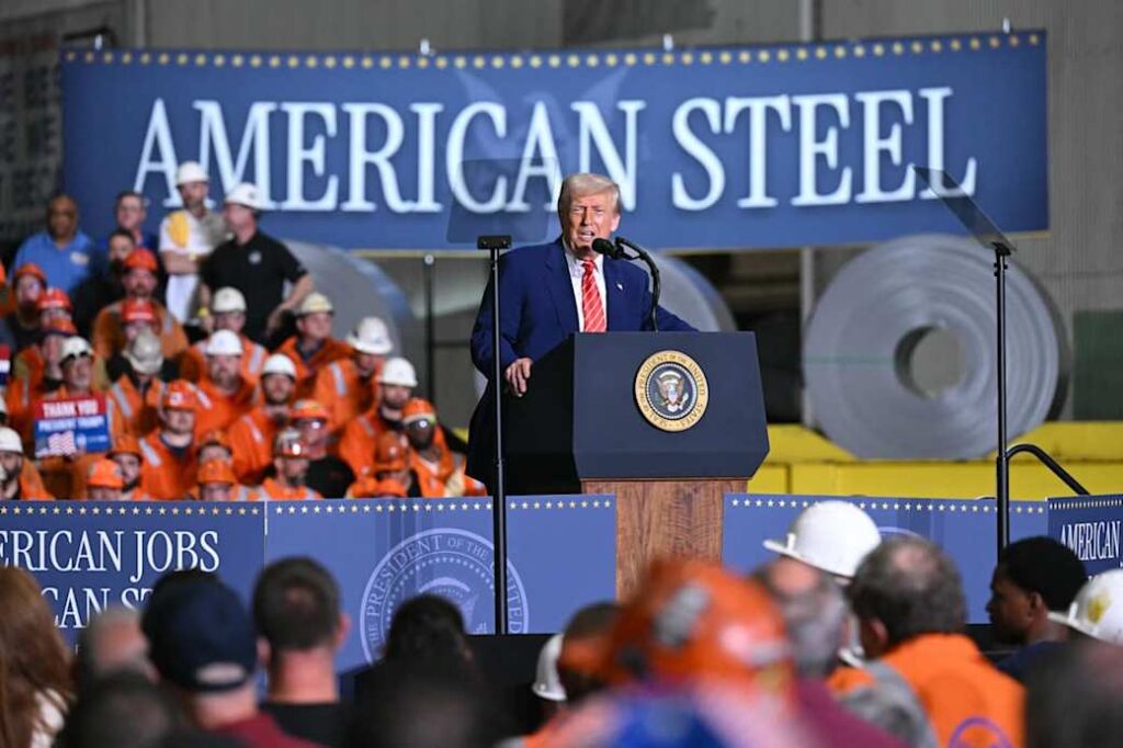 Trump to Implement 50% Tariffs on Steel Imports