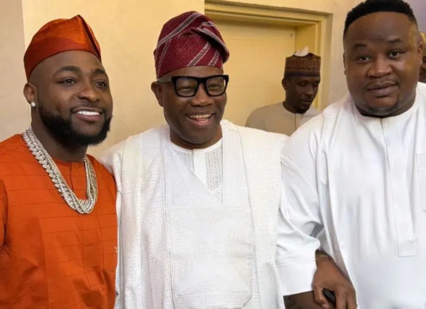 Music Star Davido, Celebrity Barman Cubana Chief Priest Visit Akpabio