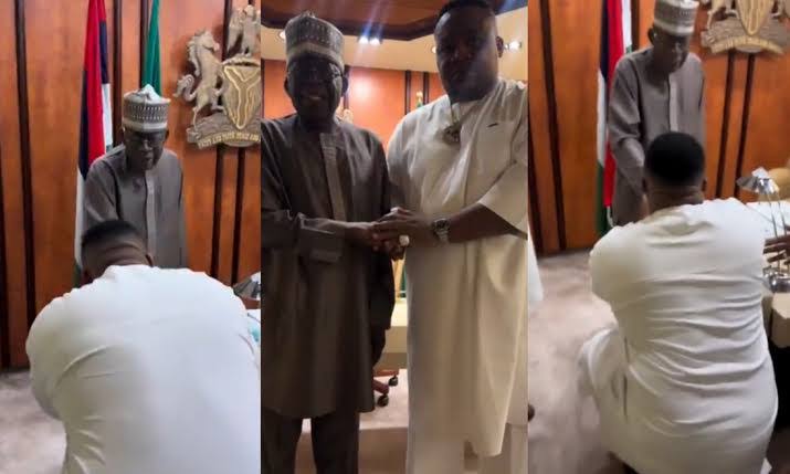 President Tinubu Hosts Davido and Cubana Chief Priest