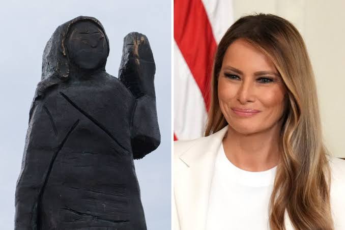 Melania Trump Statue Stolen in Slovenia