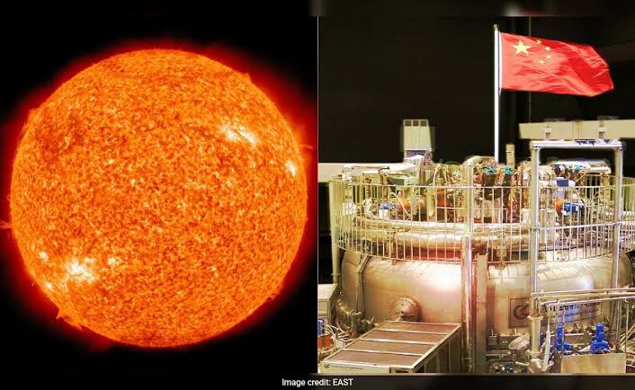 China lunch its first time artificial sun