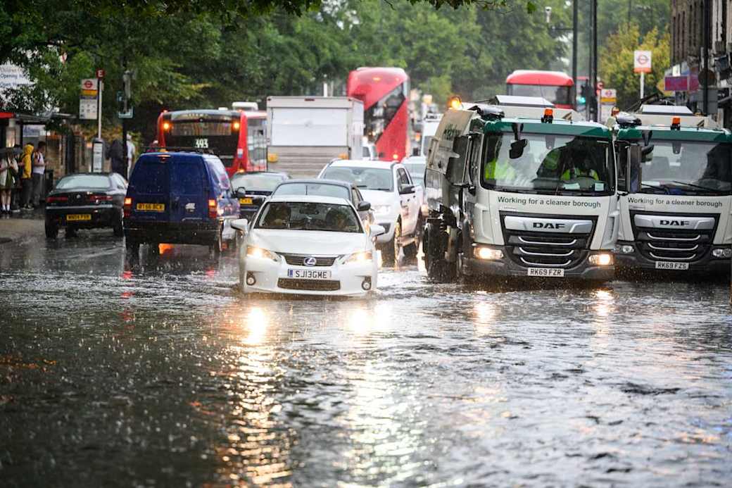 Heavy Showers and Storms Forecast for UK Ahead of Warmer Conditions
