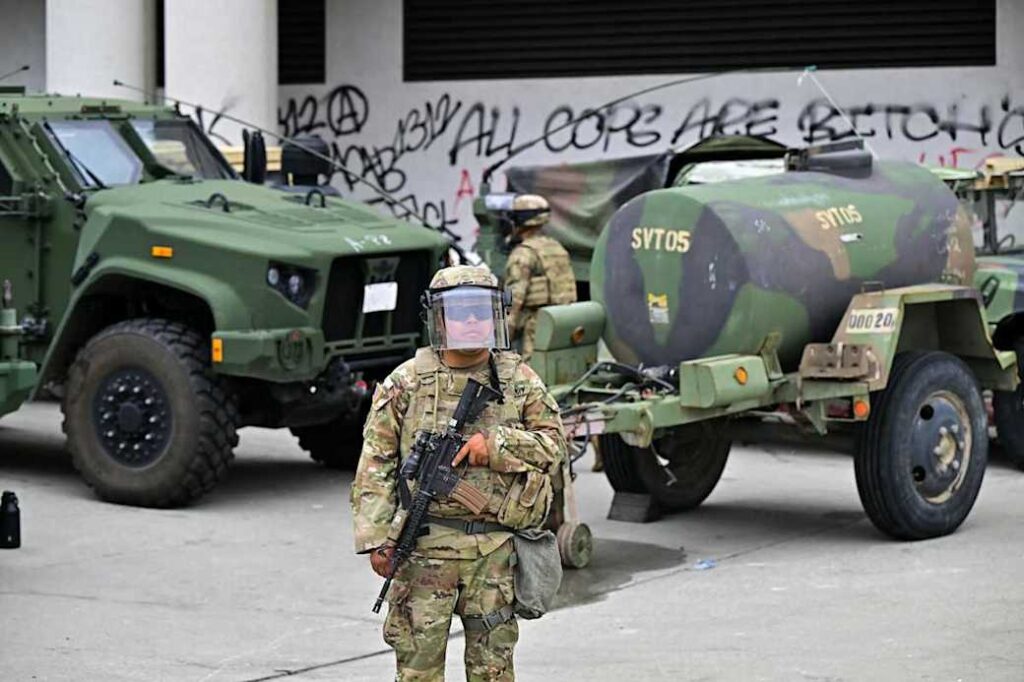 Troops Arrive in Los Angeles as Immigration Protests Continue