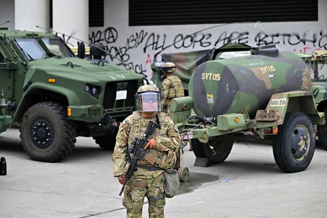 Troops Arrive in Los Angeles as Immigration Protests Continue