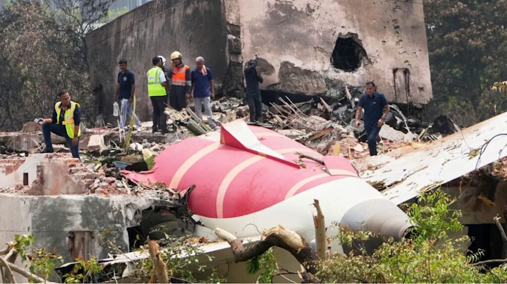 Air India Crash Widows Two Girls After Father Dies Returning from Scattering Wife's Ashes