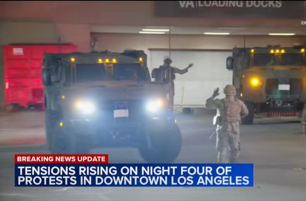President Trump authorized the deployment of additional 2000 national guard members to help respond to protest in Los Angeles over immigration raids