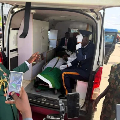 Buhari’s Body Brought to Daura for Final Rites