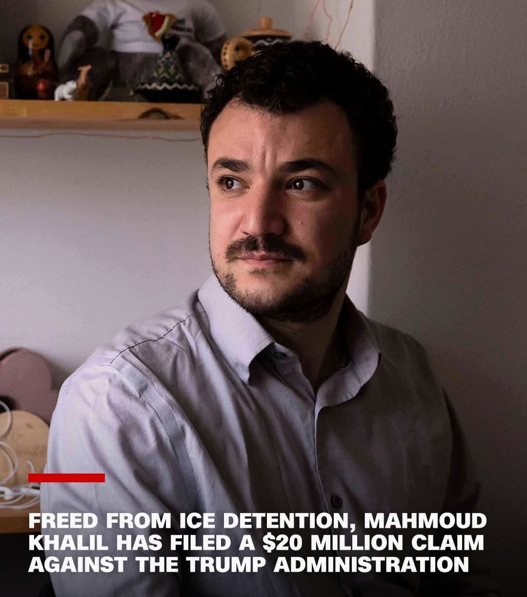 Mahmoud Khalil Claims He Was Silenced, Smeared, and Jailed Over Pro-Palestinian Campus Activism