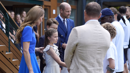 Kate Praises Young Cancer Patient as 'Brave Boy' at Wimbledon Final
