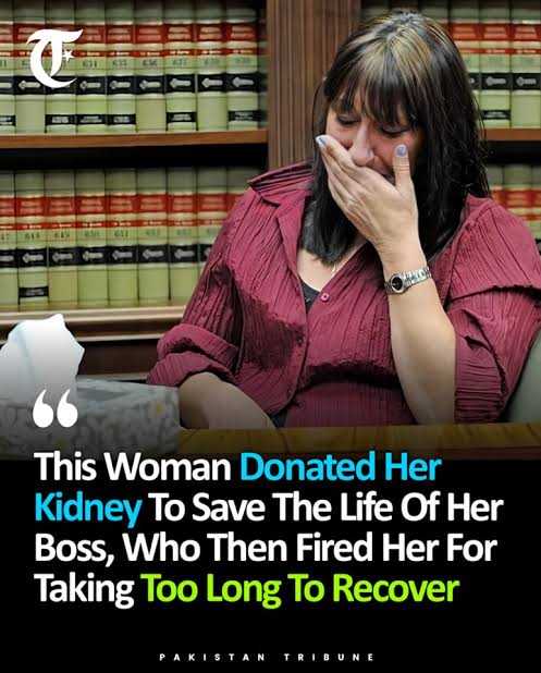 Woman Fired After Donating Kidney to Save Boss’s Life Sparks Outrage