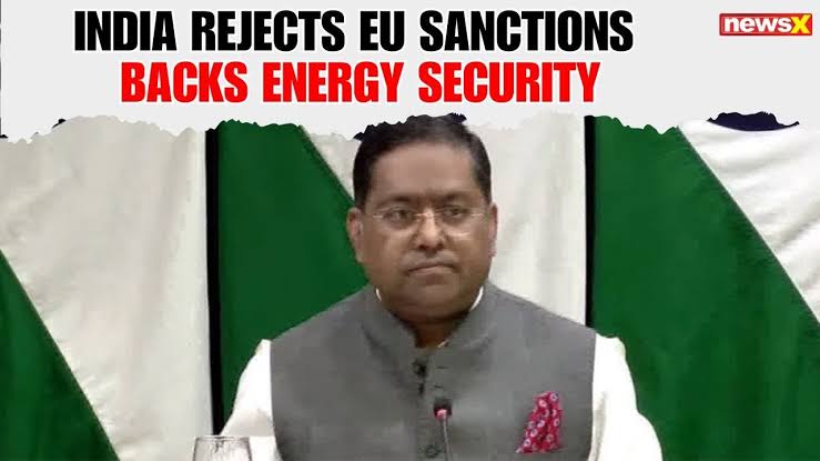 India Refuses to Recognize EU Refinery Sanctions, Stresses Energy Needs