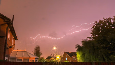 Stormy Weather Ahead with Thunderstorms and Heavy Rain Forecast
