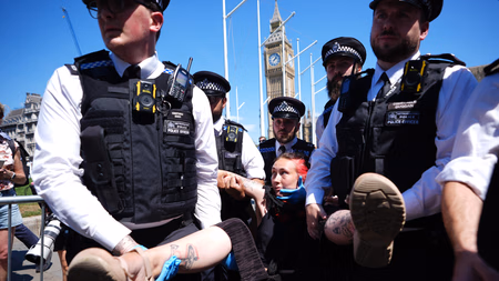 Mass Arrests as Palestine Action Stages Protests Across the UK