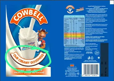 NAFDAC Alerts Nigerians to Circulation of Fake Cowbell ‘Our Milk’ Sachets