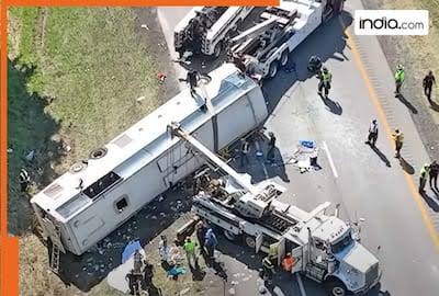 Tour Bus From Niagara Falls to NYC Overturns in Upstate New York — 5 Dead, Including Indian Nationals
