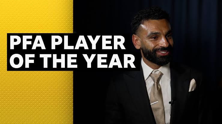 Mohamed Salah Wins Third PFA Players’ Player of the Year, Vows More Success with Liverpool