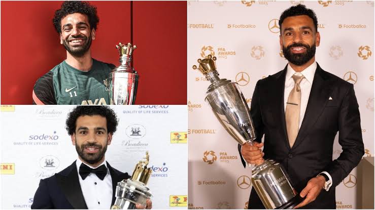 Mohamed Salah Wins Third PFA Players’ Player of the Year, Vows More Success with Liverpool