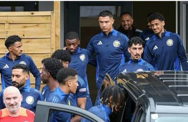 Cristiano Ronaldo Arrives in Lagos with Al Nassr for Preseason Camp