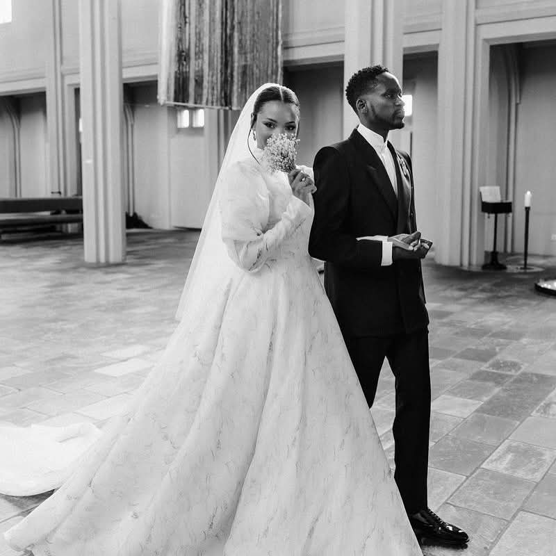 Mr Eazi and Temi Otedola Share Official Wedding Celebration Photos from Monaco, Dubai, and Iceland